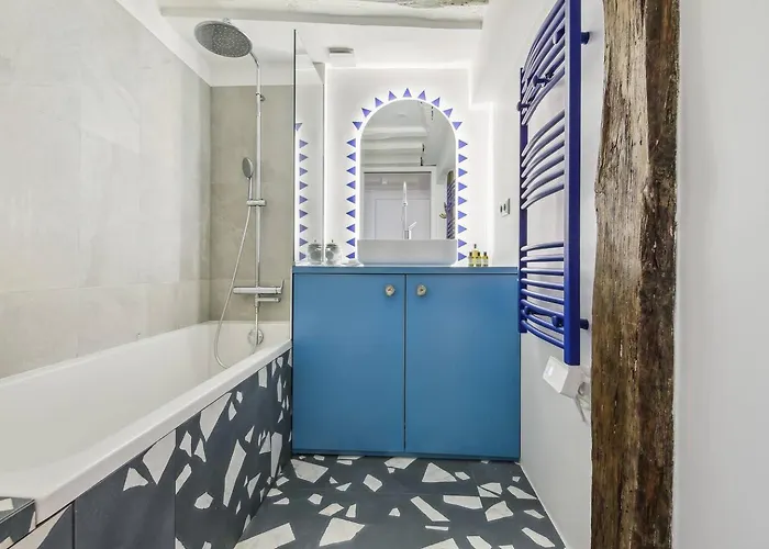 Appartement Charming Marais Flat Parijs