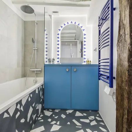 Apartmán Charming Marais Flat Paříž